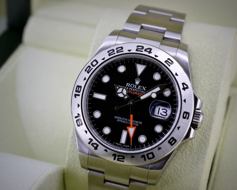 Rolex Explorer II Black Dial 
