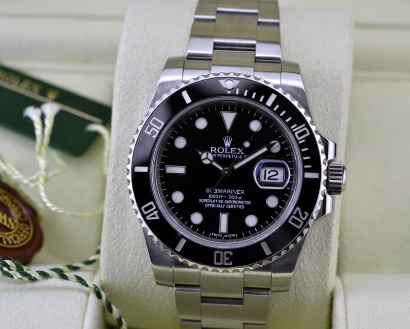 Rolex Submariner Ceramic SS / SS 