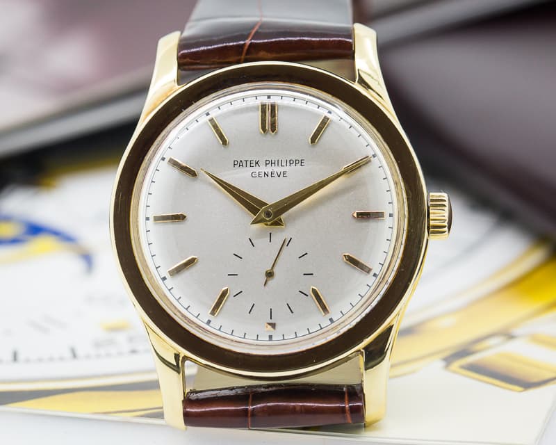 Patek Philippe Calatrava 18K Yellow Gold Manual Wind