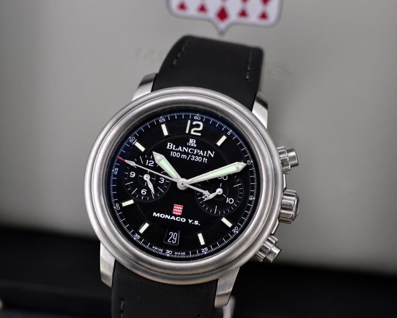 Blancpain Leman Flyback Chronograph Monaco Yacht Show SS