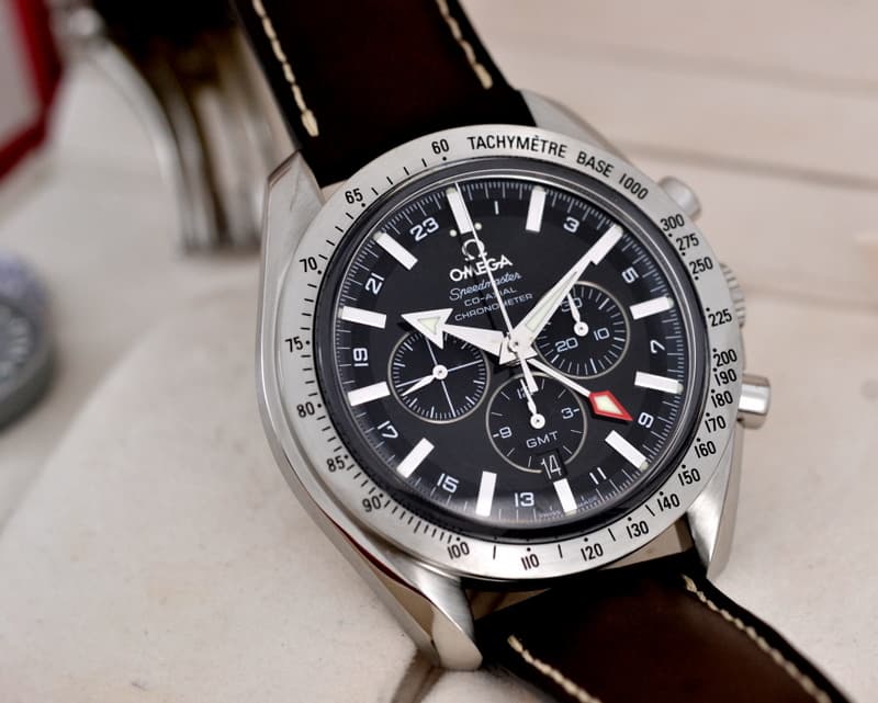 Omega Speedmaster Broad Arrow GMT 