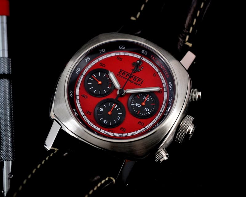 Panerai Ferrari Granturismo Chronograph SS / Red Dial 
