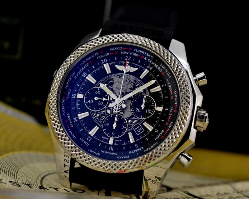 Breitling Bentley B05 Unitime SS / Rubber 