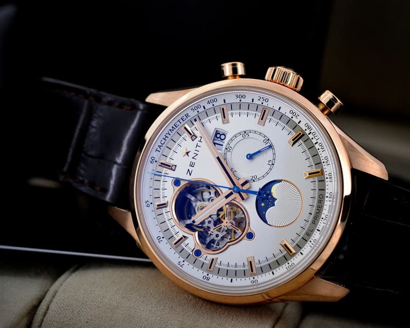 Zenith El Primero Chronomaster Open Grande Date 18K Rose Gold