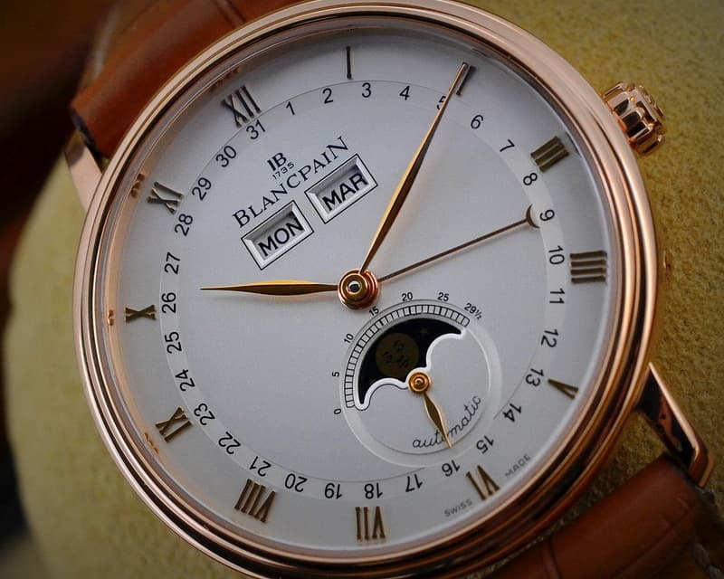 Blancpain Villeret Complete Calendar Moonphase 18K Rose Gold