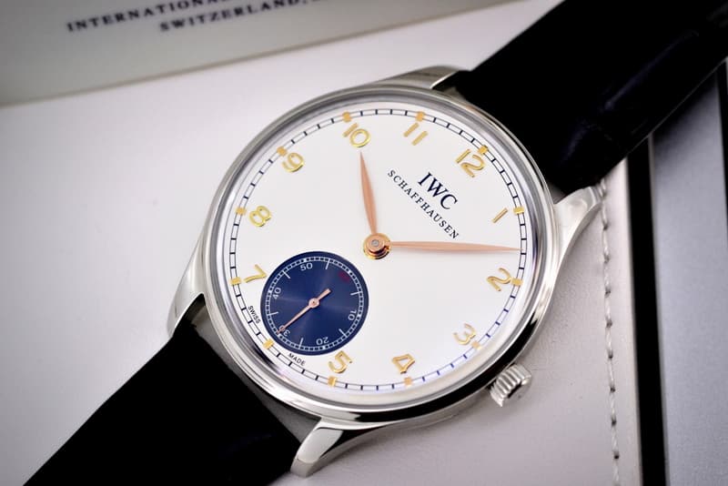 IWC Portuguese Hand Wound Silver Dial