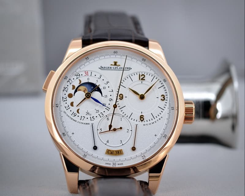 Jaeger LeCoultre Duometre a Quantieme Lunaire 18K Rose Gold