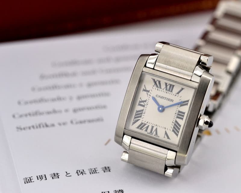 Cartier Tank Francaise Mini Quartz SS / SS 