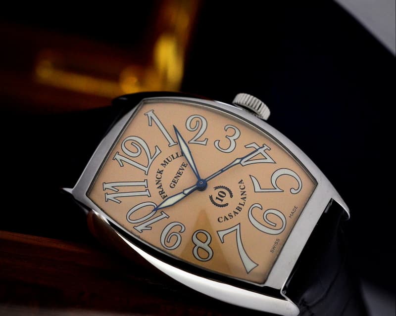 Franck Muller Casablanca 10th Anniversary SS Salmon Dial 