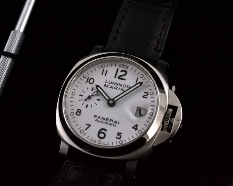 Panerai Luminor Marina SS White Dial 40MM