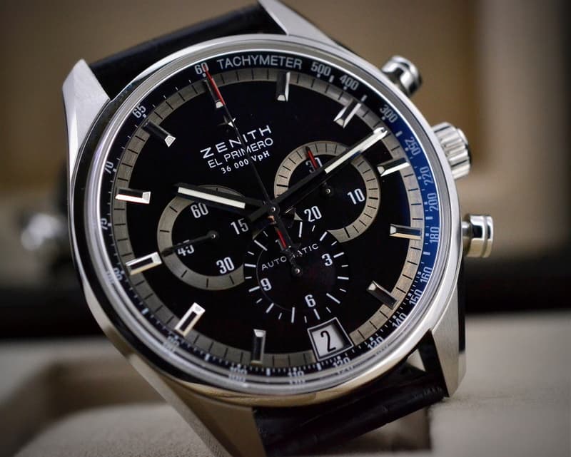 Zenith El Primero Chronograph Black Dial