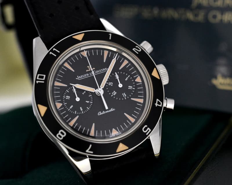 Jaeger LeCoultre Tribute to Deep Sea Vintage Chronograph 




