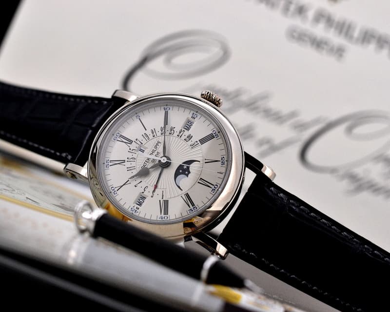 Patek Philippe Retrograde Perpetual Calendar 18K White Gold