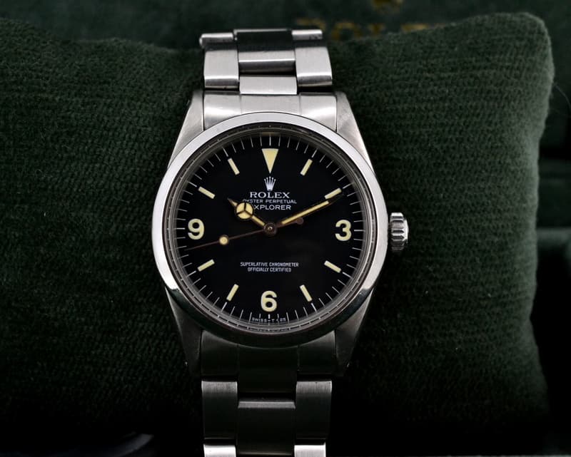 Rolex Vintage Explorer I Matte Dial / Patina