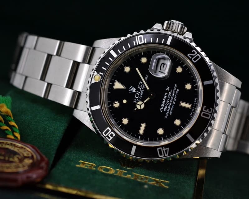 Rolex Submariner "Transitional" SS Black Dial