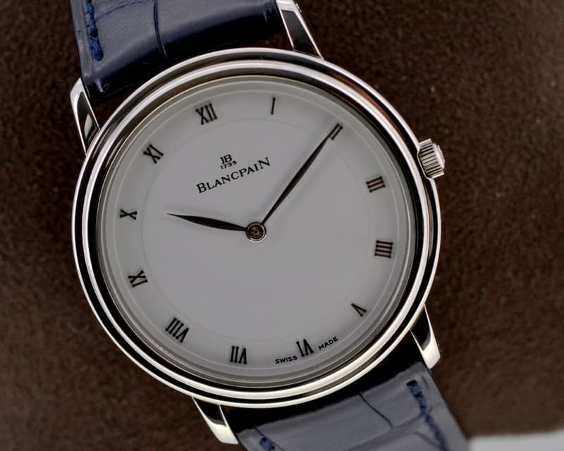 Blancpain Villeret Ultra Slim SS White Dial Manual Wind