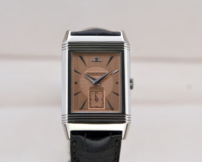 Jaeger LeCoultre Art Deco Reverso 18K White Gold / Deployant