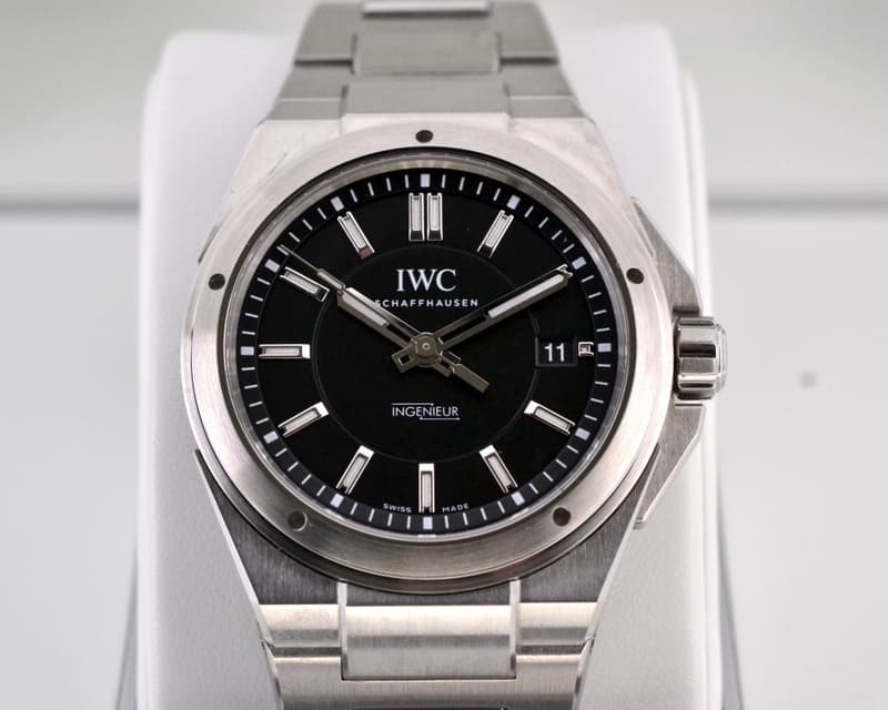 IWC Ingenieur Black Dial SS / SS