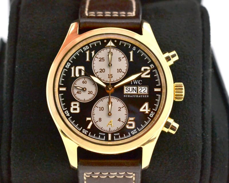 IWC Pilot Chronograph Antoine de Saint Exupery 18K Rose Gold