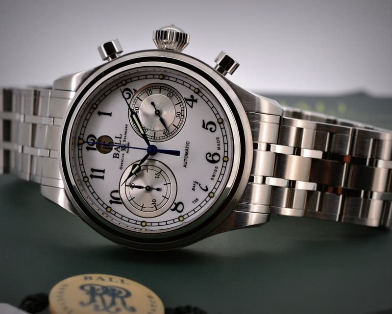 Ball Trainmaster Cannonball II Chronograph SS / SS