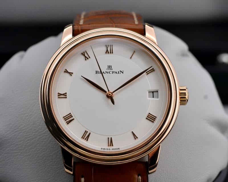Blancpain Villeret Jubilee Ultra Slim Date 18K Rose Gold Limited