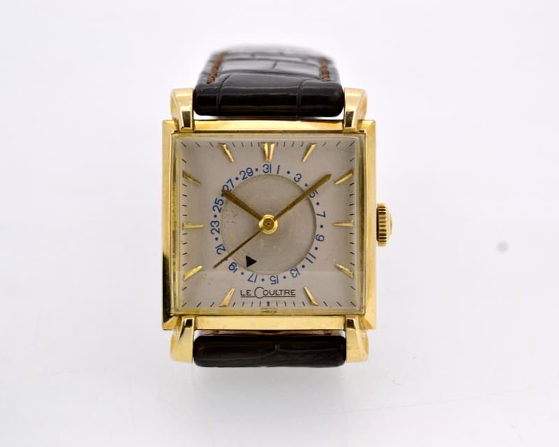 Jaeger LeCoultre Vintage Square Calendar 10K Gold Filled