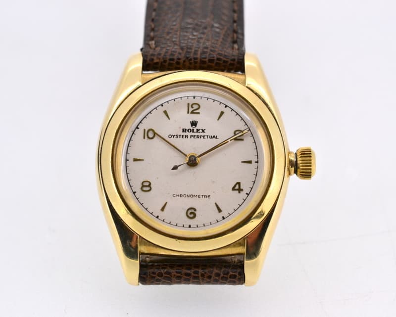 Rolex Oyster Perpetual Bubbleback Chronometre 14K 