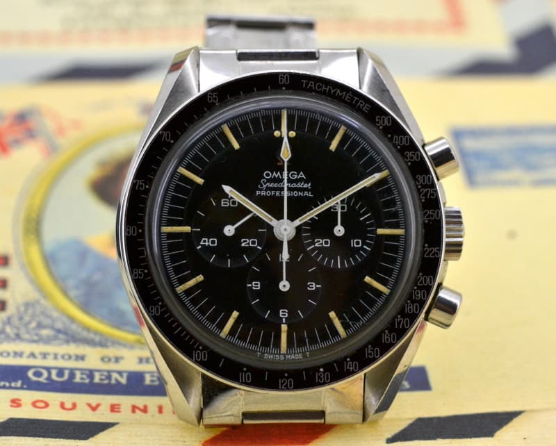 Omega Speedmaster Pre Moon SS Unpolished