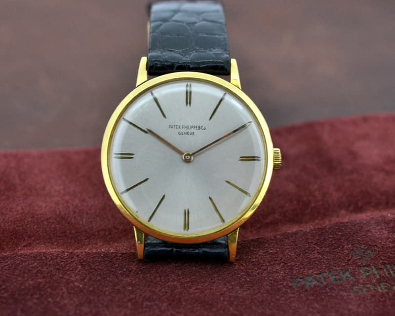 Patek Philippe Thin Manual Wound 18k Yellow Gold