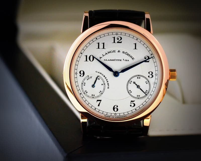 A. Lange and Sohne 1815 Up & Down 18K Rose Gold