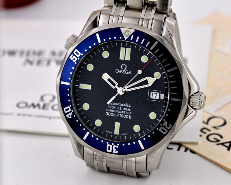 Omega Seamaster Professional Blue Dial SS 