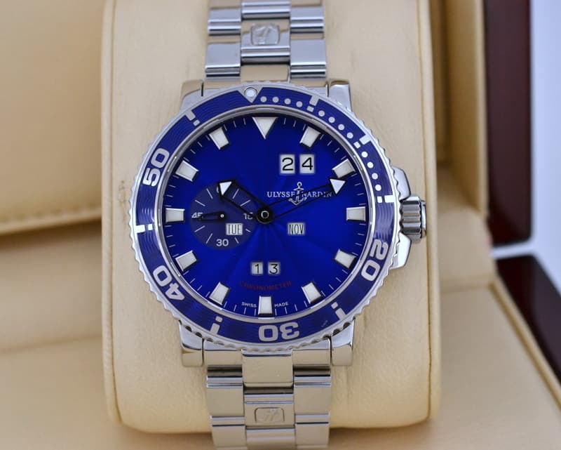 Ulysse Nardin Marine Acqua Perpetual Calendar Blue Dial Limited