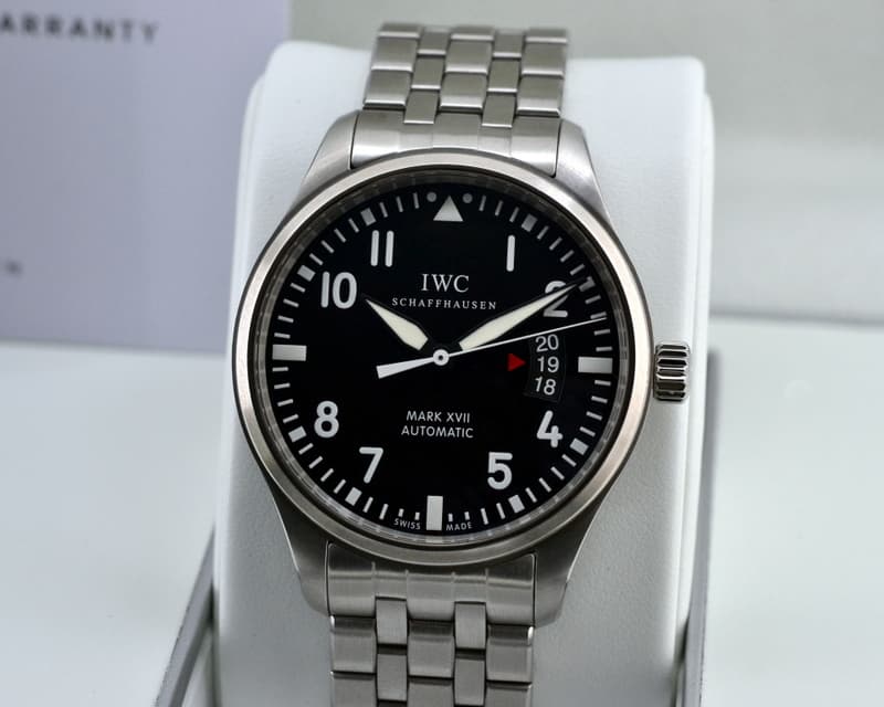 IWC Mark XVII Black Dial SS / SS 