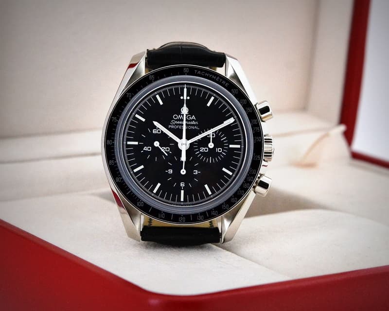 Omega Speedmaster Moonwatch Professional SS / Alligator 