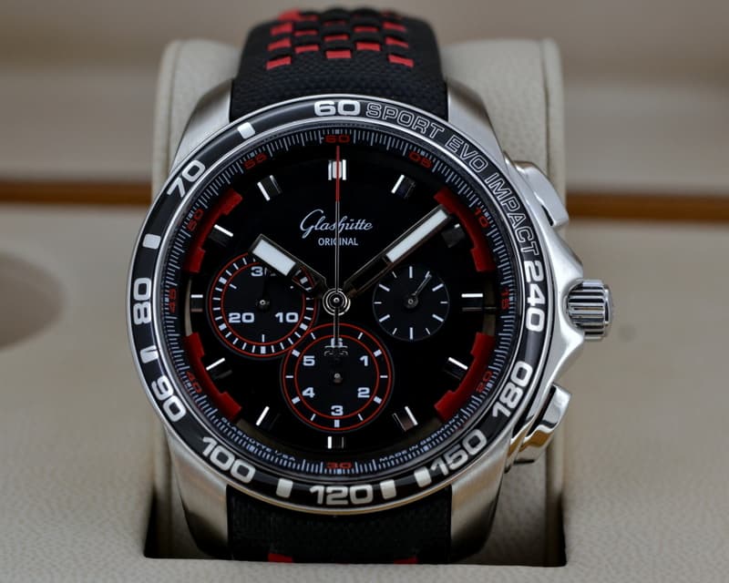 Glashütte Original Sport Evolution Impact Chronograph SS