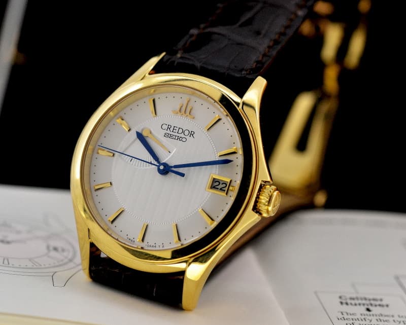 Grand Seiko Credor Spring Drive 18K Yellow Gold