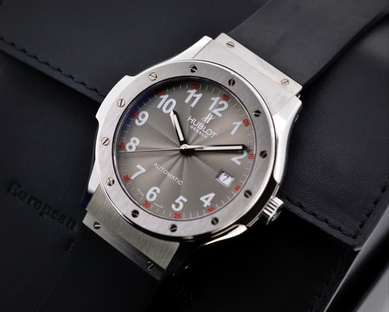 Hublot Automatic Grey Dial SS / Rubber