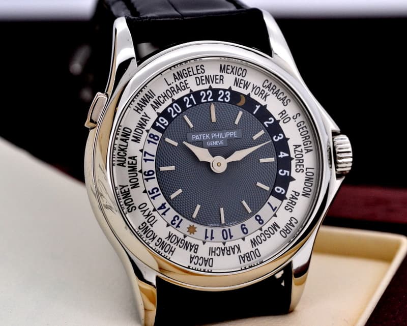 Patek Philippe World Time Platinum 