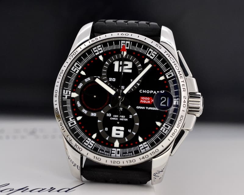 Chopard Gran Turismo GT XL Chronograph SS / Rubber