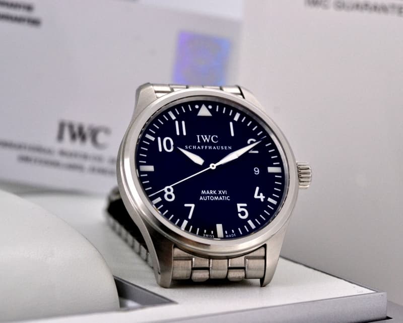 IWC Mark XVI Black Dial SS / SS