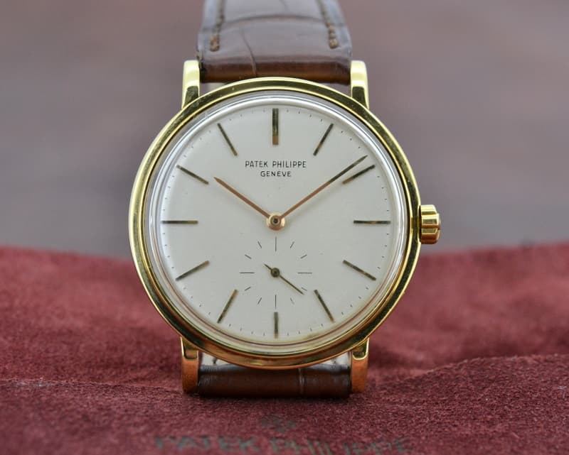Patek Philippe Calatrava Vintage Automatic 18K Yellow Gold