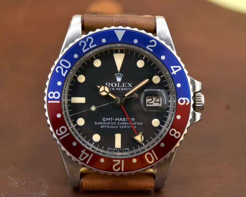 Rolex GMT Master Blue / Red "Pepsi Bezel" Circa 1978