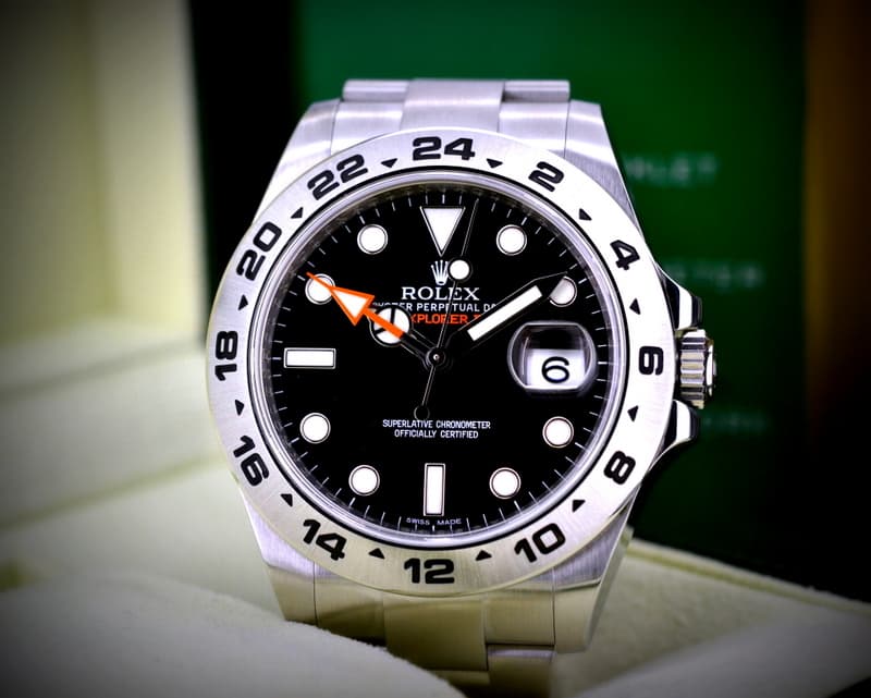 Rolex Explorer II Black Dial 