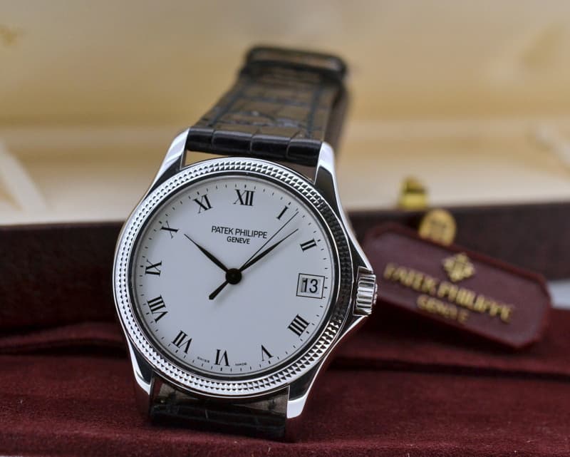 Patek Philippe Calatrava 18K White Gold Automatic