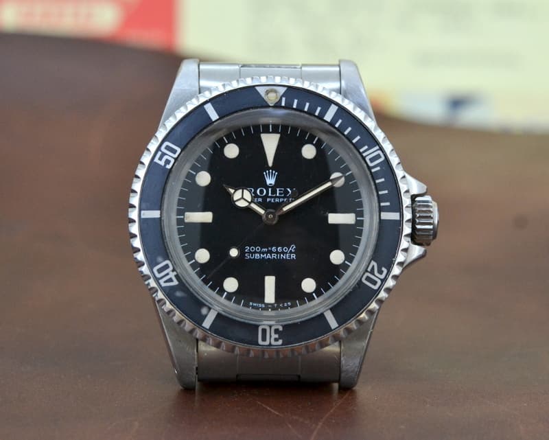 Rolex Vintage Submariner No Date "Meters First" 