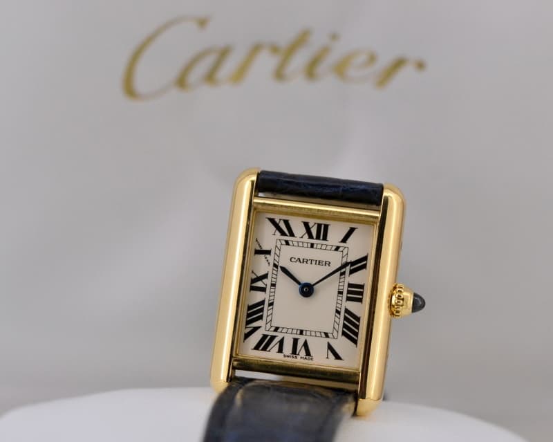 Cartier Tank 18K Yellow Gold Quartz