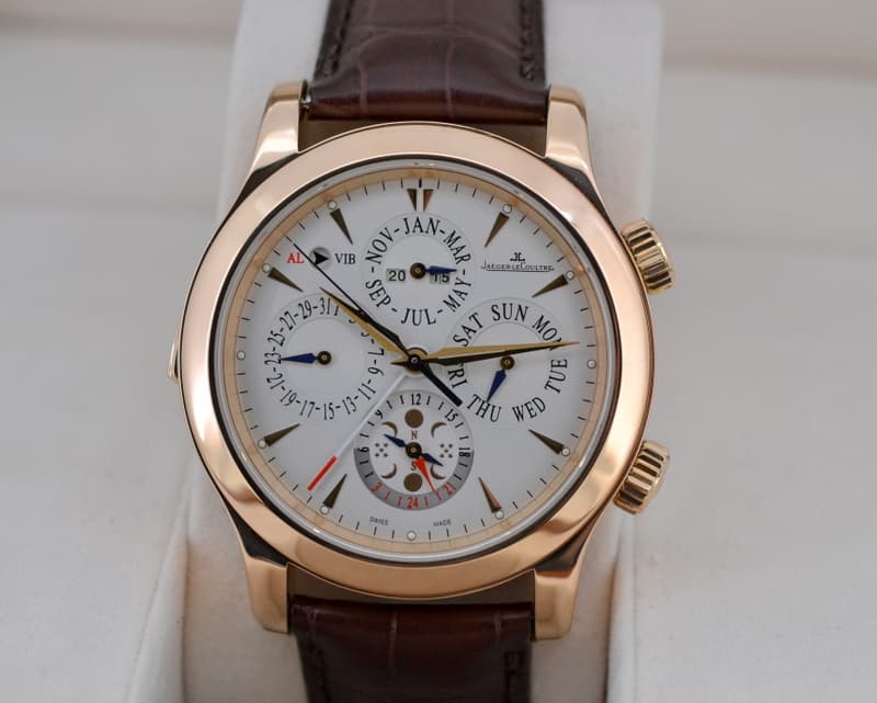 Jaeger LeCoultre Master Grand Reveil Perpetual 18K Rose Gold 