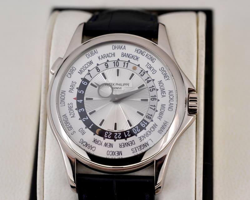 Patek Philippe World Time 18K White Gold