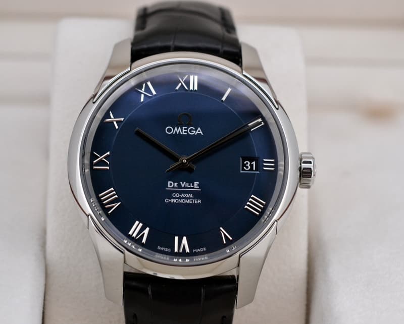 Omega Co Axial Chronometer SS / Leather