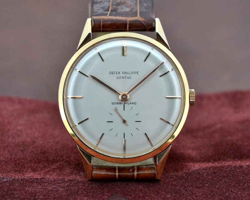 Patek Philippe Calatrava 18K Rose Gold Manual Wind